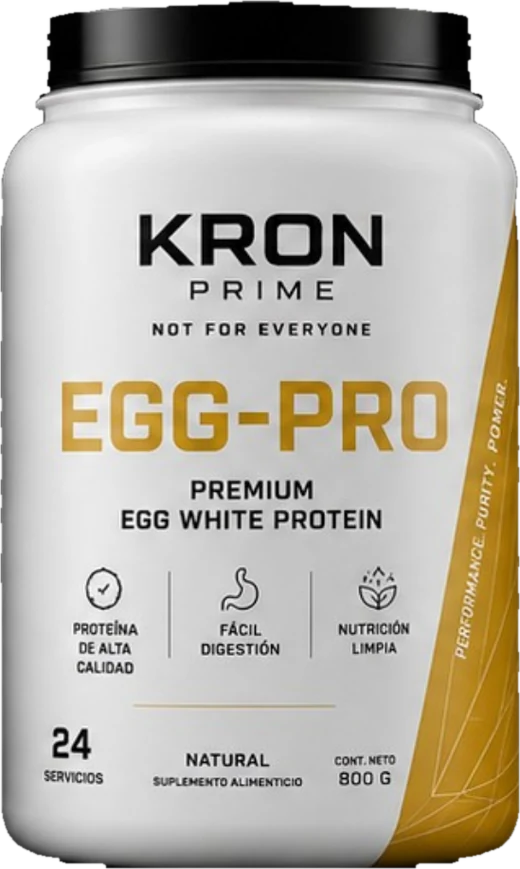 Bote de EGG-PRO de KRON PRIME, 800 g